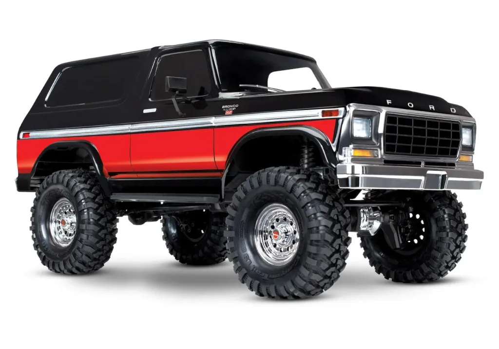 TRX-4 1979er Ford Bronco rot (312mm Radstand kurz) 2.4GHz (Link-fähig) ohne Akku, ohne Lader