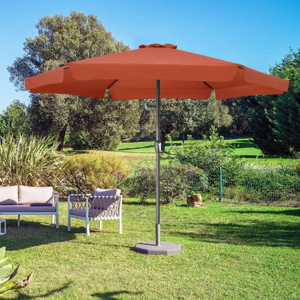 Sonnenschirm - Terrakotta - Ø330 cm