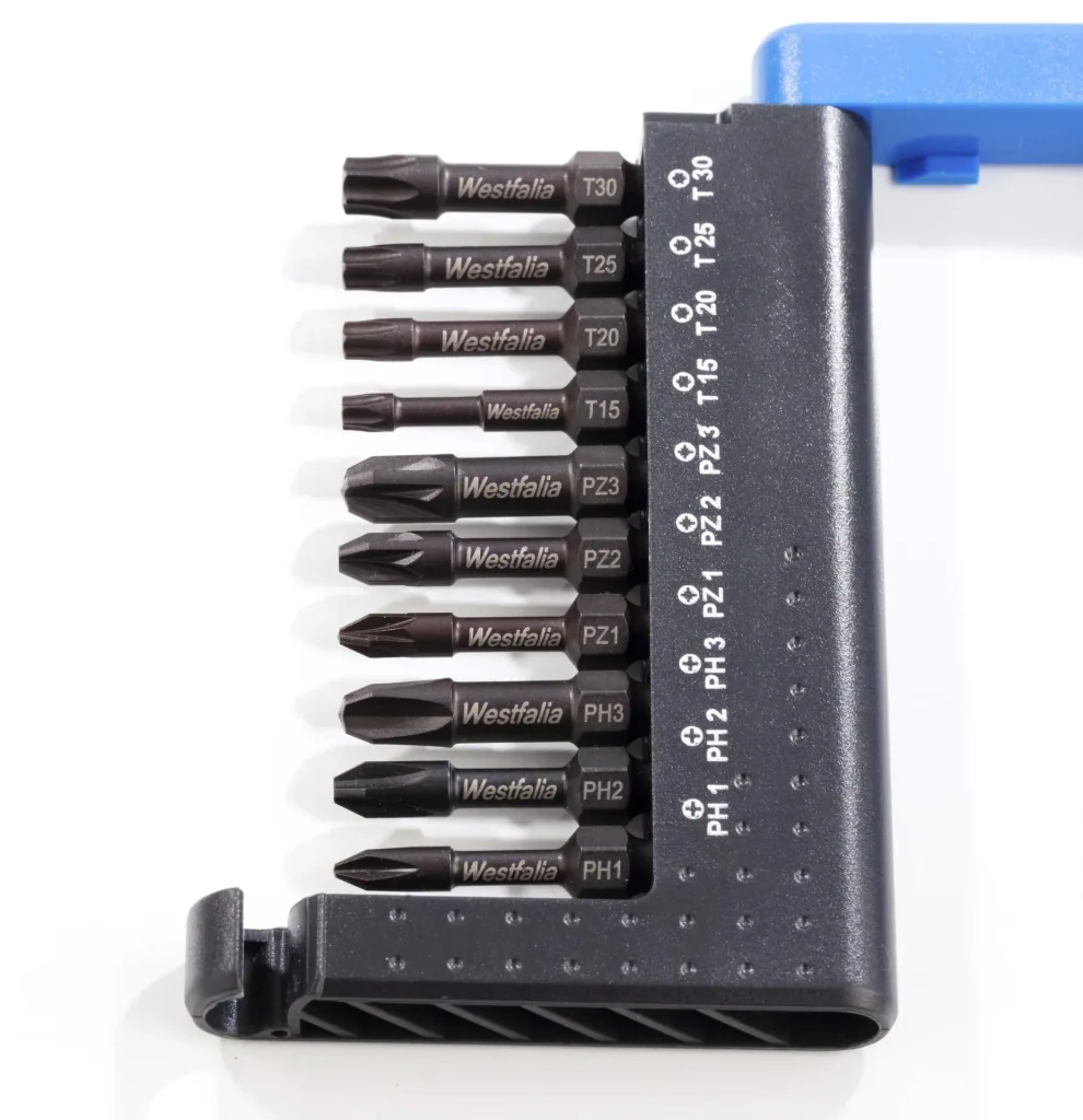 Bit Box Westfalia Torsions Bit-Set 10-teilig