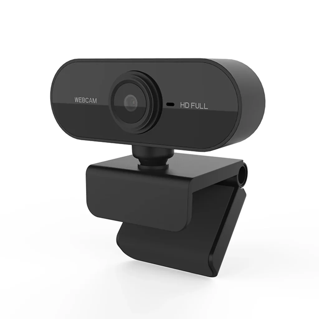 Webcam mit 1 Megapixel Sensor, eingebautem Mikrofon und Monitor Clip