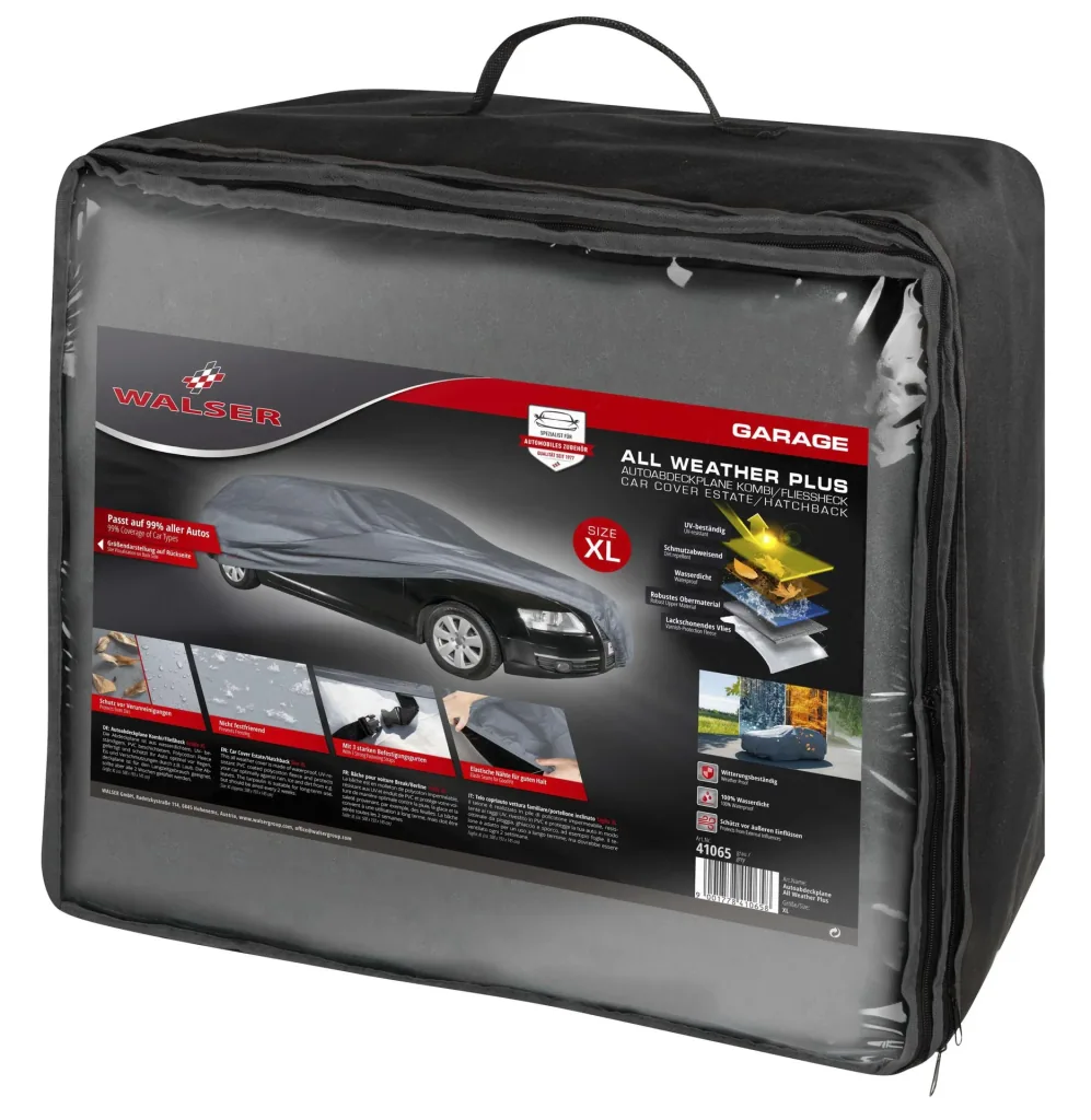 All Weather Plus Kombi - Größe XL - 508x193x145 cm - PVC beschichtet - grau