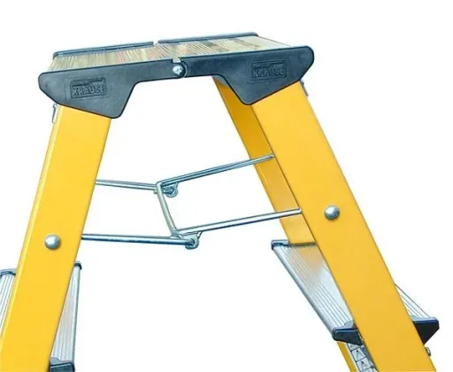 Doppel - Klapptritt Alu 2 x 3 Stufen für mehr Sicherheit im Haushalt