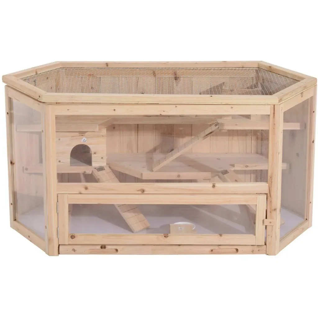 Hamsterkäfig Nagerkäfig Mäusekäfig Tannenholz Natur