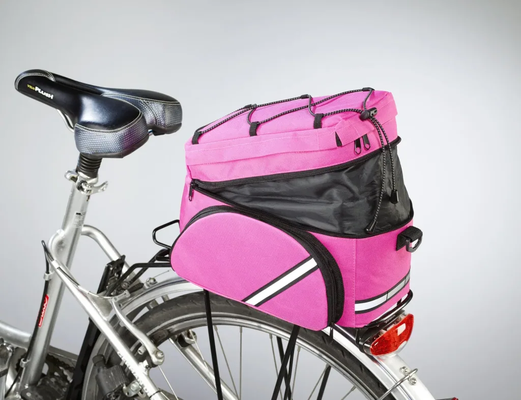 Fahrrad Gepäckträgertasche - multifunktionell, Pink