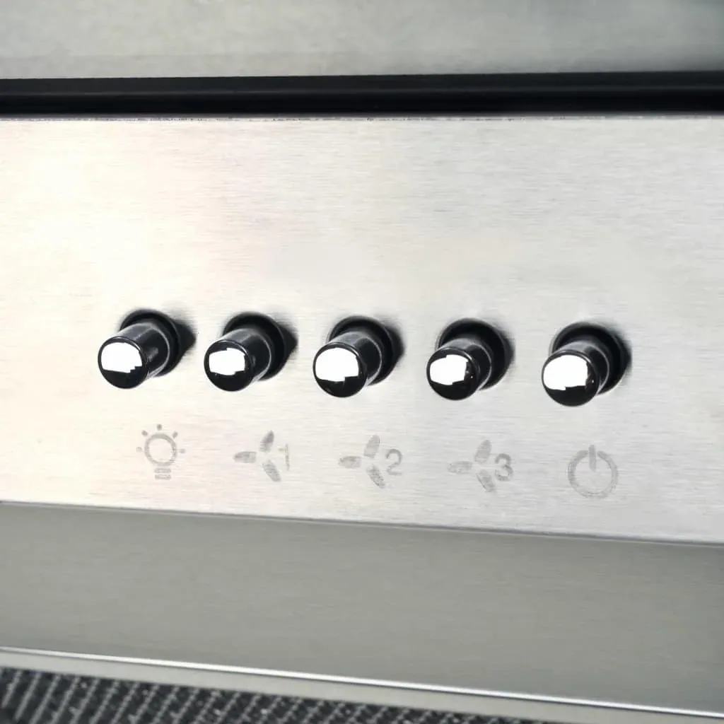 Inselhaube 756 m³/h LED 90 cm Edelstahl