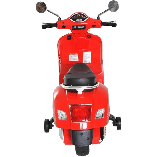 Elektro Kindermotorrad VESPA Kinderauto Weiß Rot