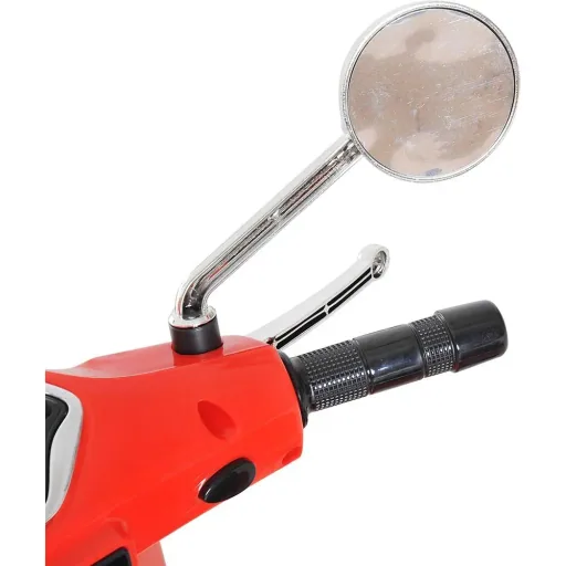 Elektro Kindermotorrad VESPA Kinderauto Weiß Rot