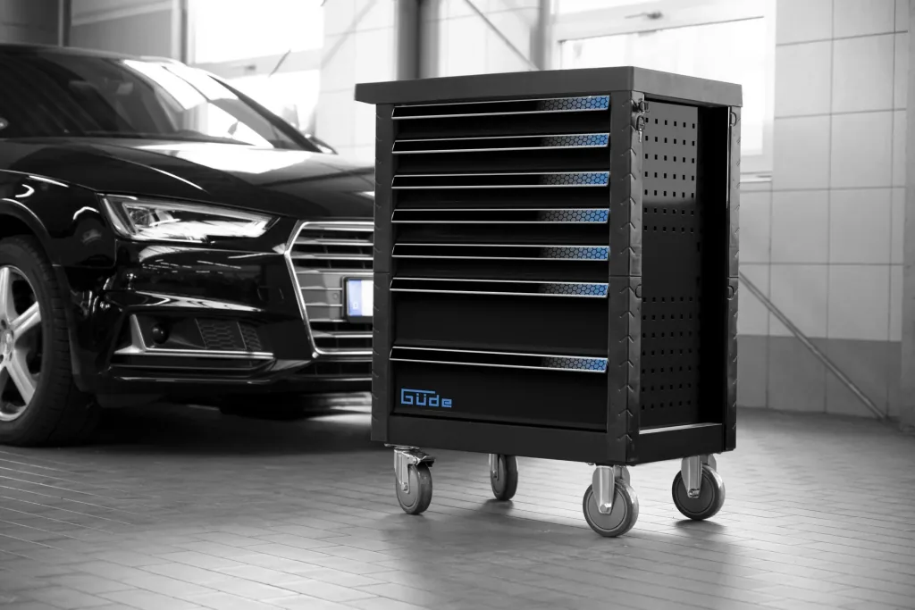Werkstattwagen GW Black Line I 165-teilig