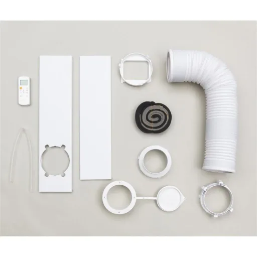 Mobiles Klimagerät mit Luftschlauch und Fensterdichtungssatz - Splendid Dolceclima 10P - 1000W - Max. 30m²