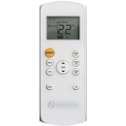 Mobiles Klimagerät mit Luftschlauch und Fensterdichtungssatz - Splendid Dolceclima 10P - 1000W - Max. 30m²