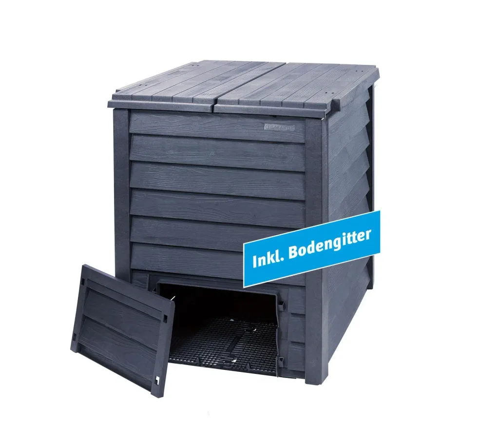 Komposter "Thermo-Wood", 400 Liter inklusive Bodengitter