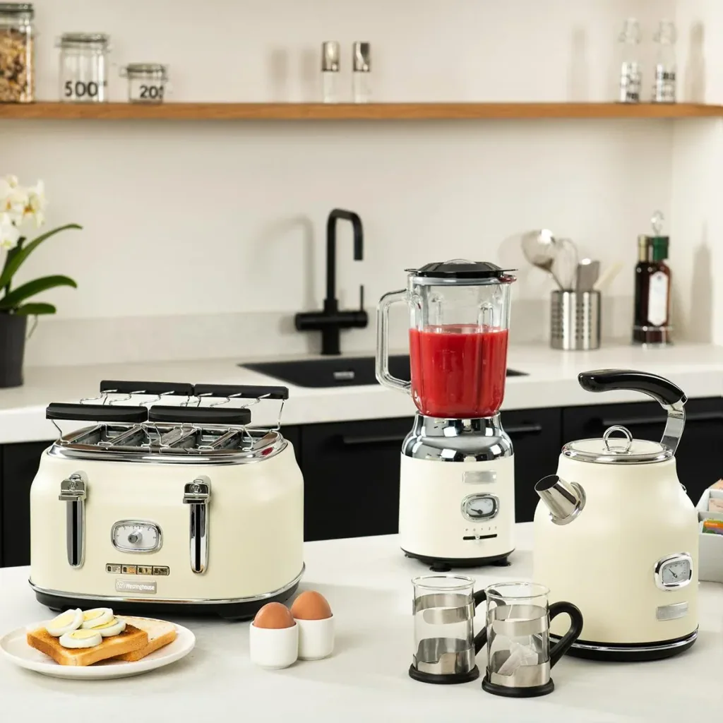 Retro Blender - Smoothie Maker - Weiß