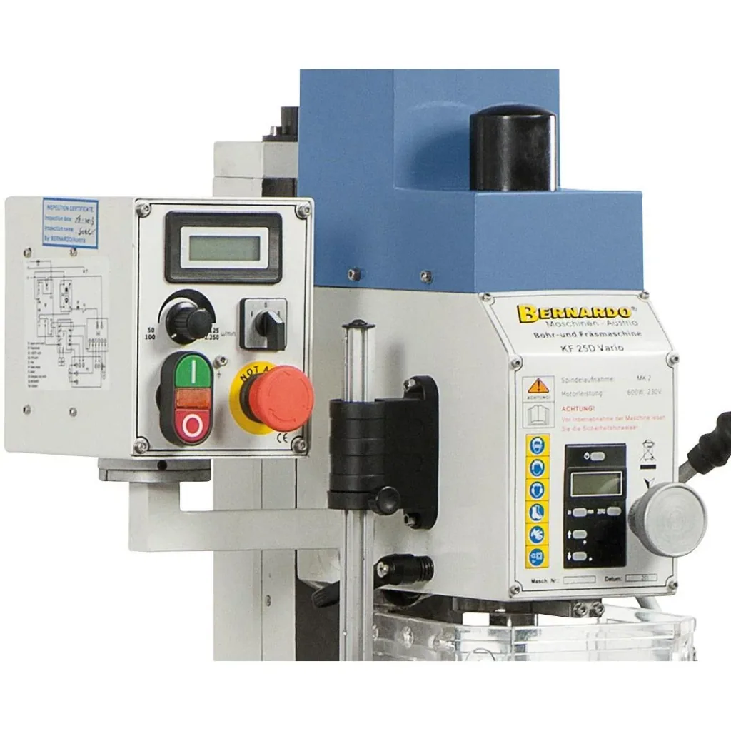 Bernardo Drilling Fräsmaschine KF 25 D Vario