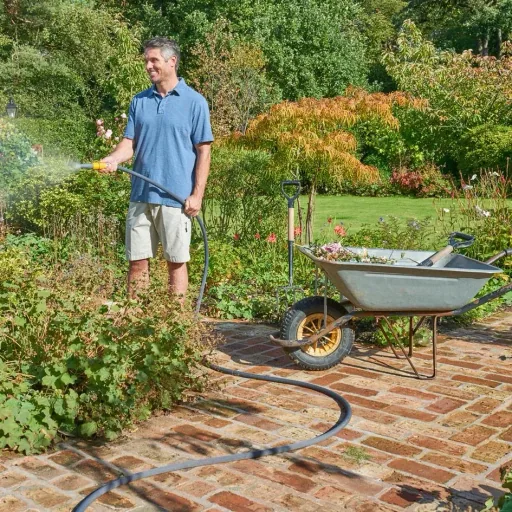 Gartenschlauch / Tuffhoze - 35m - Grau - knickfrei - UV-beständig - 8135 1240