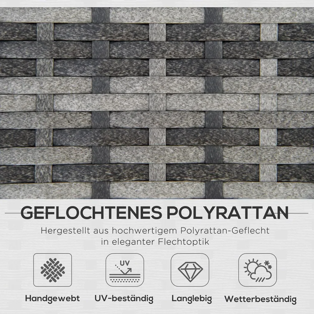 Zwergkaninchenstall mit Außengehege 210 cm x 45,5 m x 84, 5 cm