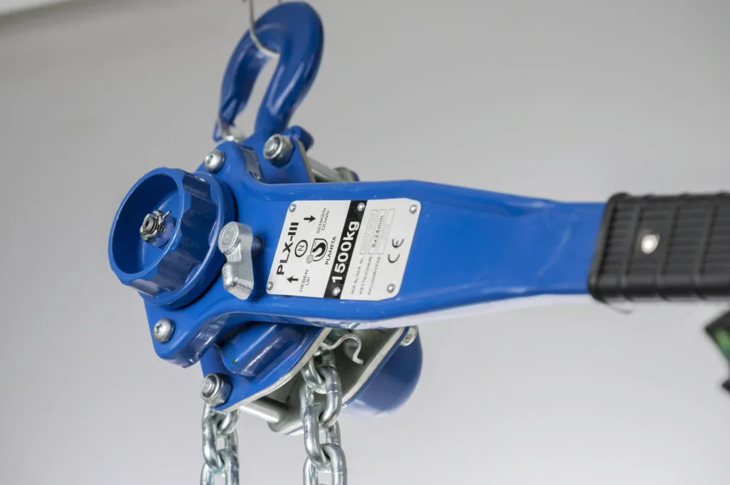Hebelzug PLX-III 1,5, Tragfähigkeit 1.500 kg, Hub 1,5 m, 1-strängig