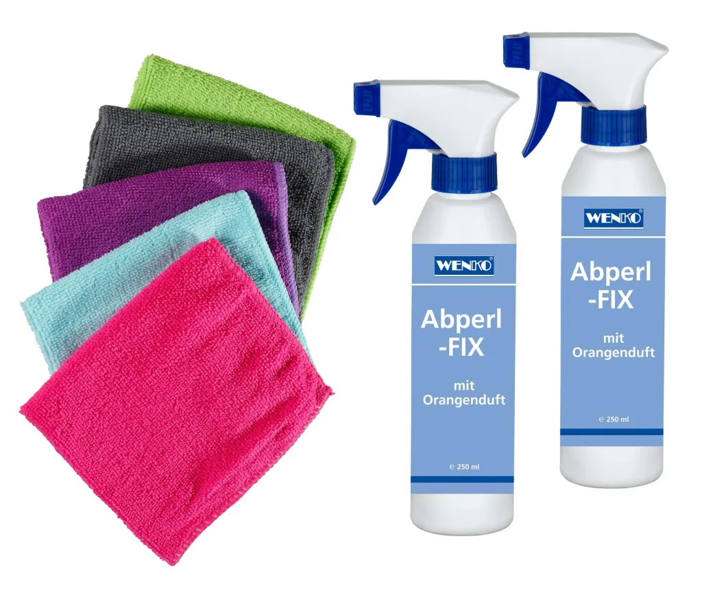 Abperl-Fix Reinigerset, 7-teilig
