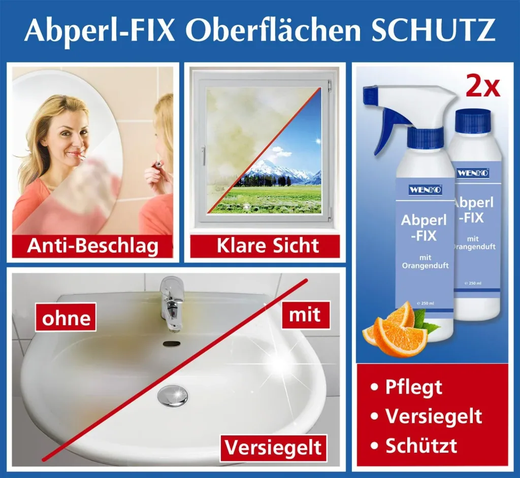 Abperl-Fix Reinigerset, 7-teilig