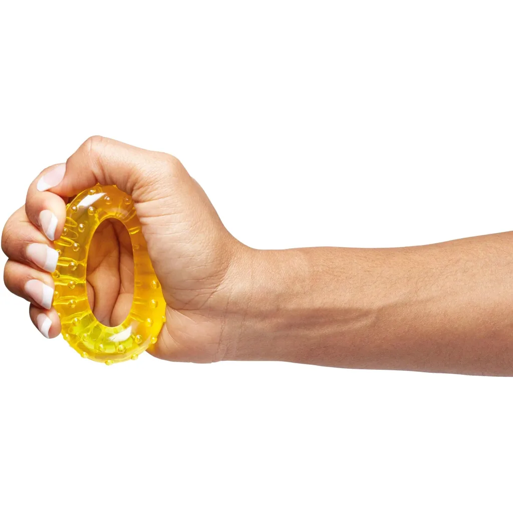Massagering Mit Noppen 7 cm Gelb