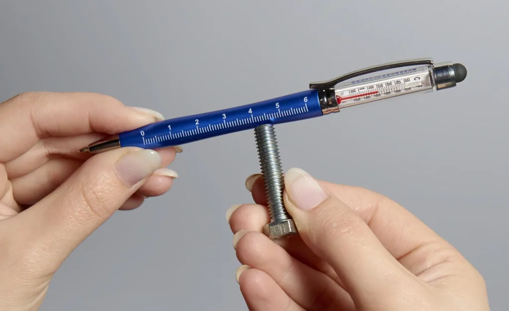 Kugelschreiber mit Thermometer