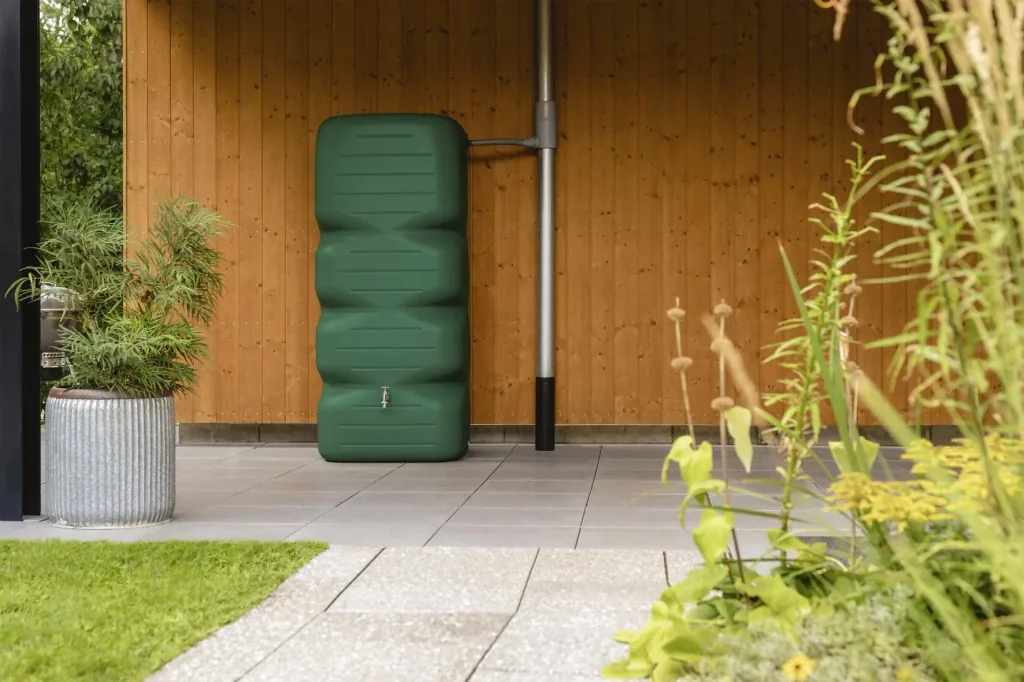 Gartentank CUBUS 1000 L, dunkelgrün