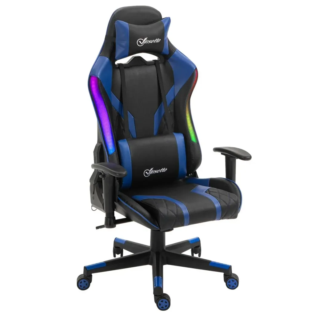 Gamingstuhl 70 cm x 57,5 cm x 136 cm