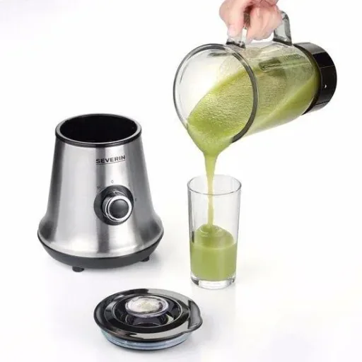 Mixer - 1 Liter - 500 Watt - Geeignet für Eis - Smoothies, Saucen, Suppe
