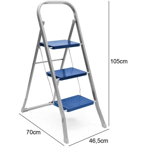 Haushaltsleiter Klappbare Treppe - 3 Stufen - max. 150kg