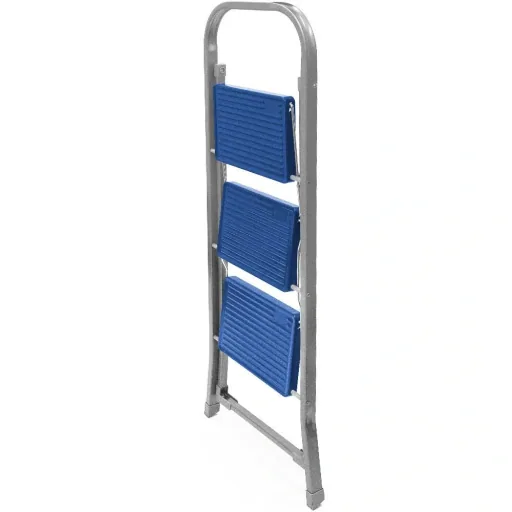 Haushaltsleiter Klappbare Treppe - 3 Stufen - max. 150kg