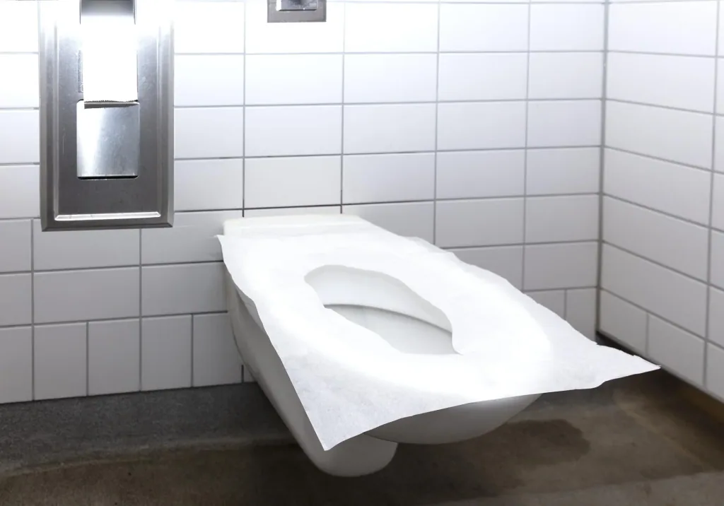Toilettenbrillenabdeckung 10 Stück, Einweg, 5er-Pack