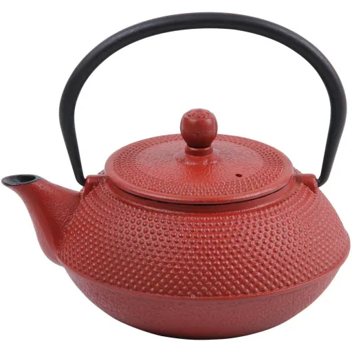 Teekanne Gusseisen Rot 0.75L