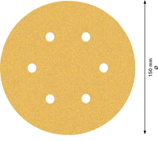 Schleifblatt C470, 150 mm, K80, EXPERT, 50 Stück