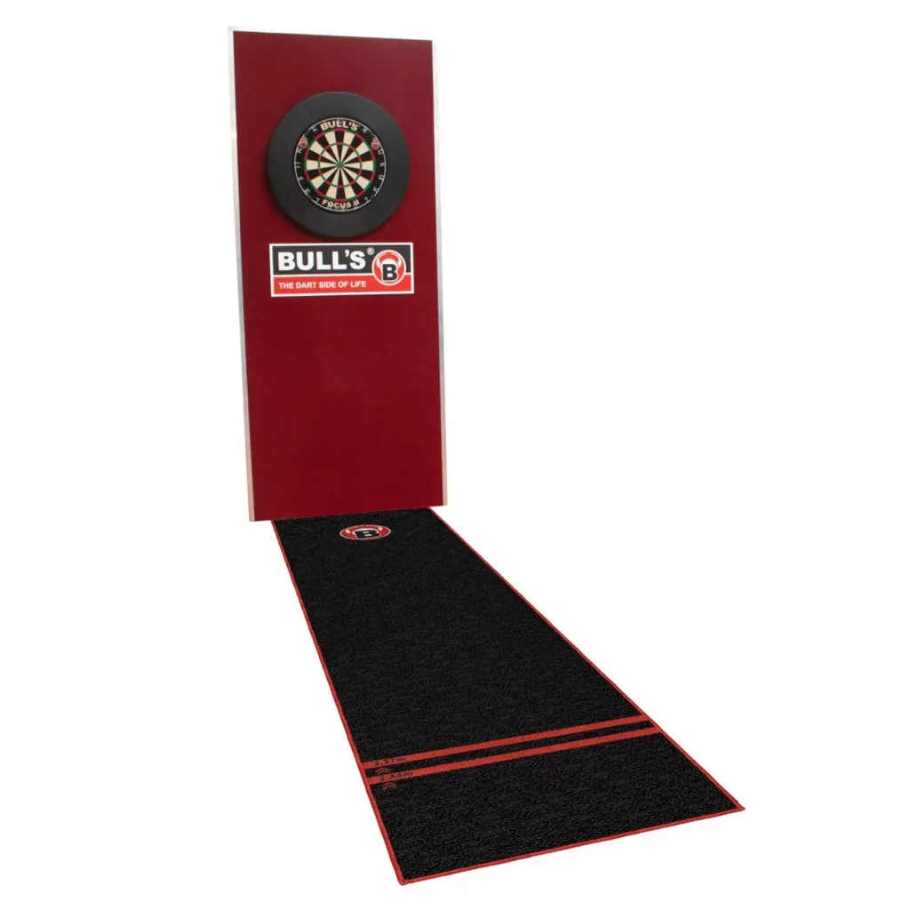Dartteppich "170" Schwarz