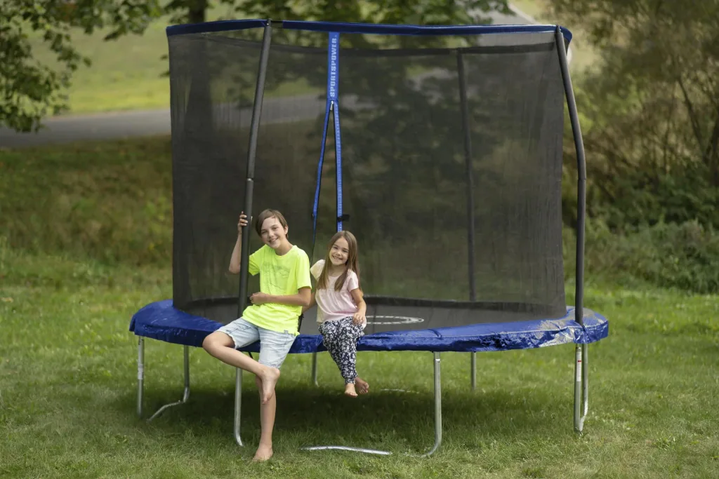 Trampolin Ø305 cm blau