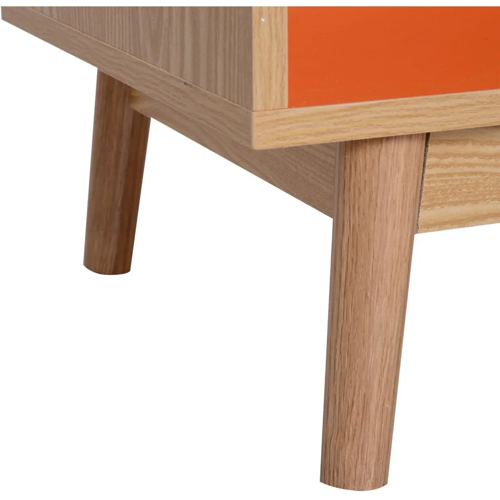 Nachttisch Nachtkommode Konsole Beistelltisch mit Schublade Holz 48 x 40 x 61,5 cm