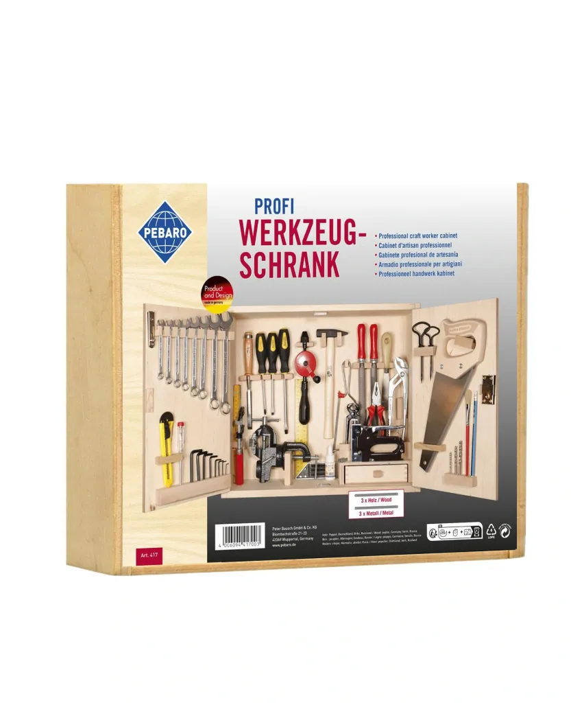 Großer Profi-Werkzeugschrank, 43-teilig