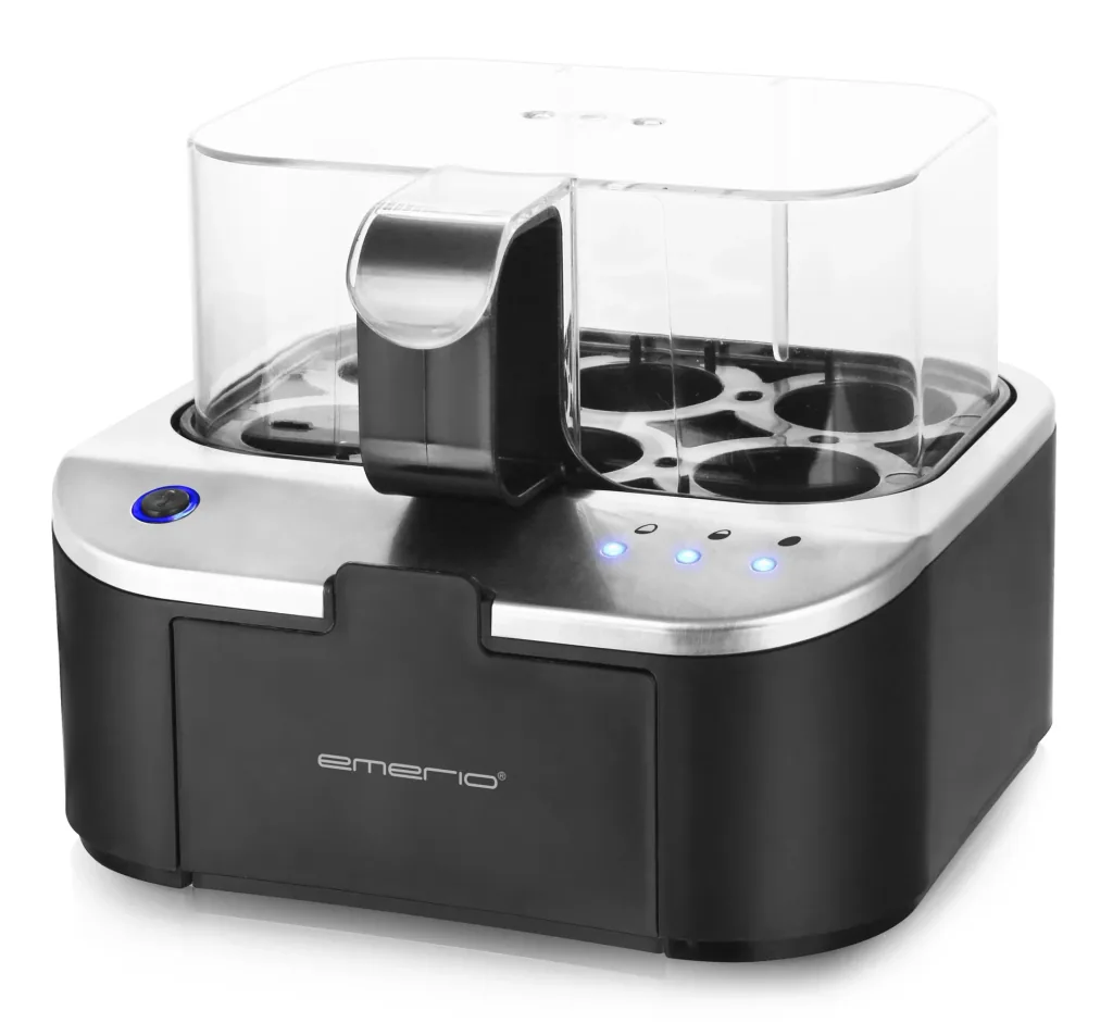 "Sprechender" Eierkocher, für 6 Eier, 400 Watt