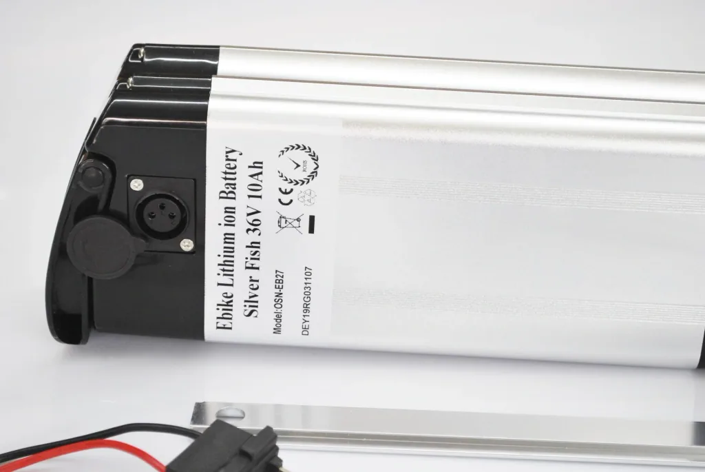 Akku Lithium Ionen 36 Volt 10 Ah SILVER FISH E-Bike E-FUN