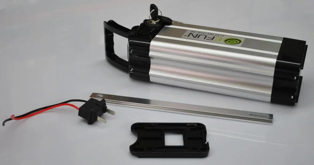 Akku Lithium Ionen 36 Volt 10 Ah SILVER FISH E-Bike E-FUN