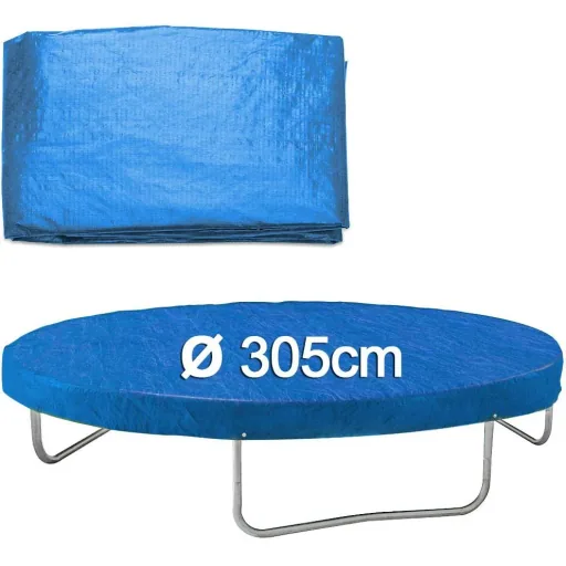 Abdeckung Trampolin blau Ø305cm