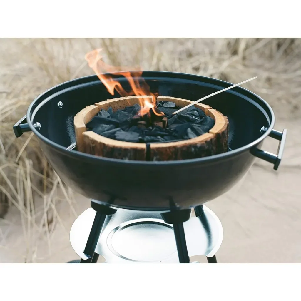 3 Stück Ecogrill Größe M 16x16cm - ökologischer Einweggrill / umweltfreundlicher Einweggrill - Einmalgebrauch