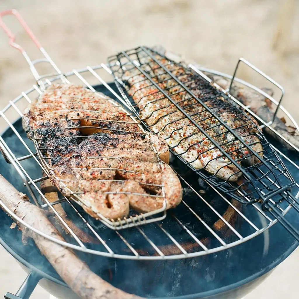 3 Stück Ecogrill Größe M 16x16cm - ökologischer Einweggrill / umweltfreundlicher Einweggrill - Einmalgebrauch