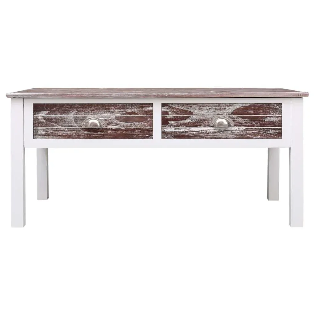 Couchtisch 100x50x45 cm Holz braun