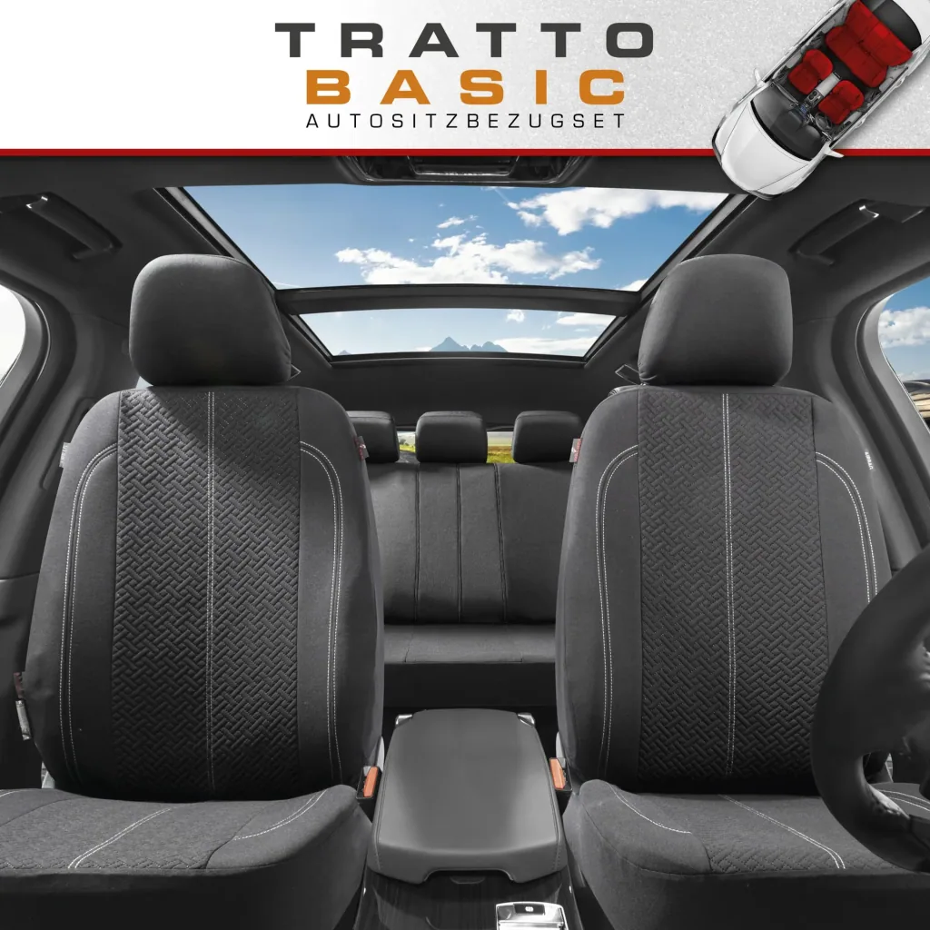 Auto Sitzbezug "TRATTO" - Komplett-Set