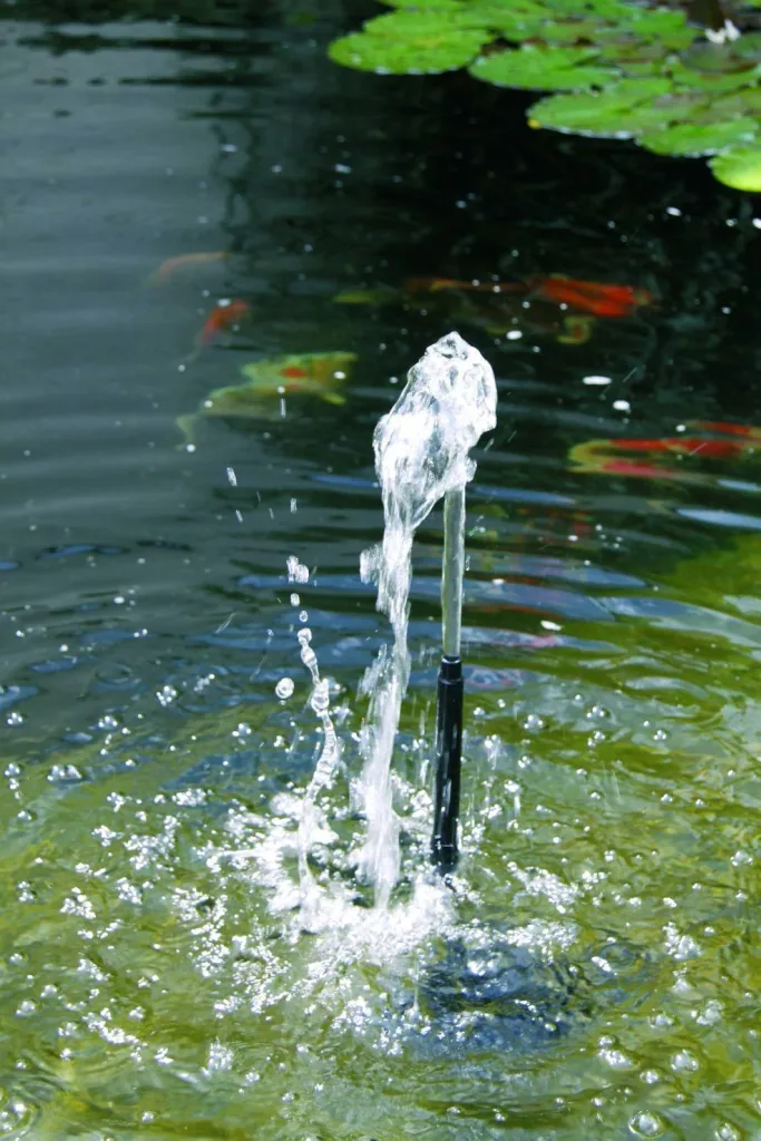 Wasserpumpe "Siena" mit Trockenlaufschutz, Sprinklerdüsen, Steigrohren, 1500 l/h