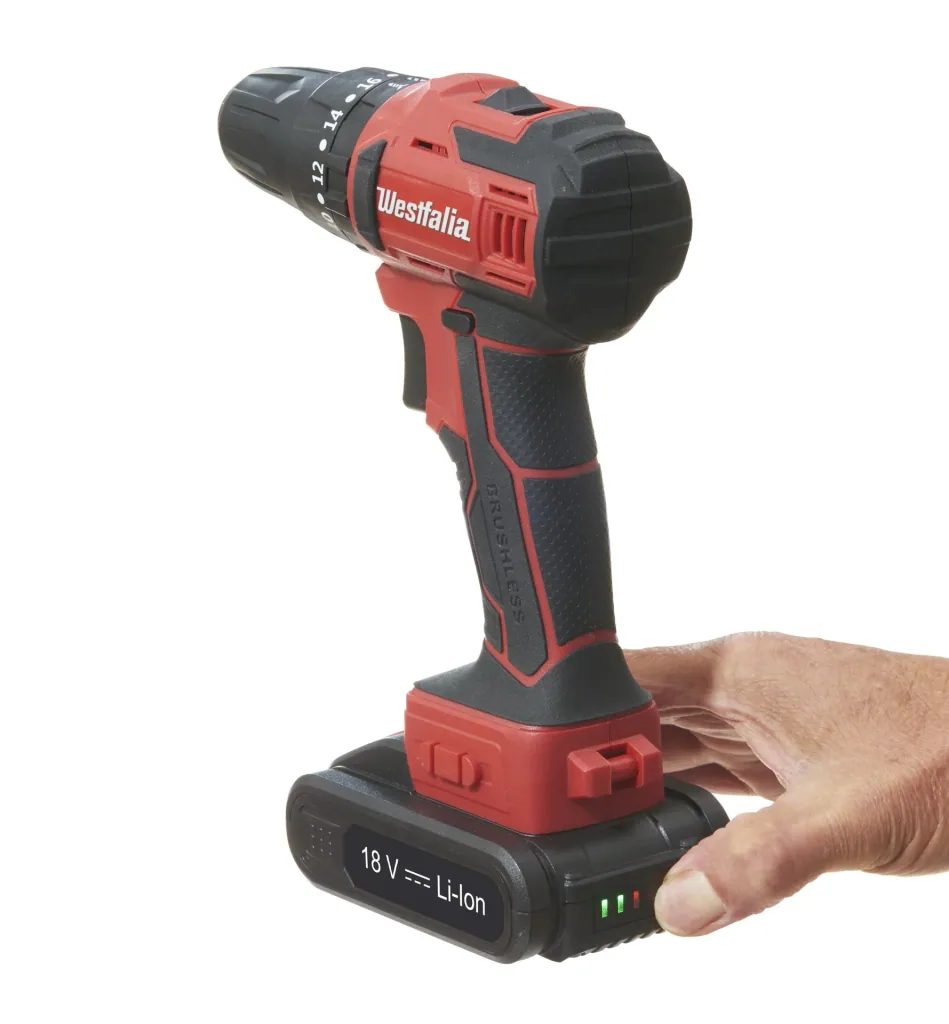 Akku Bohrhammer BH18BL 18 Volt Li - Ion inklusive Akku und Schnellladegerät