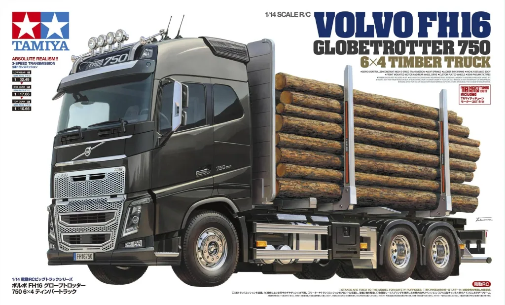 RC LKW Volvo FH16 1:14 Holztransporter