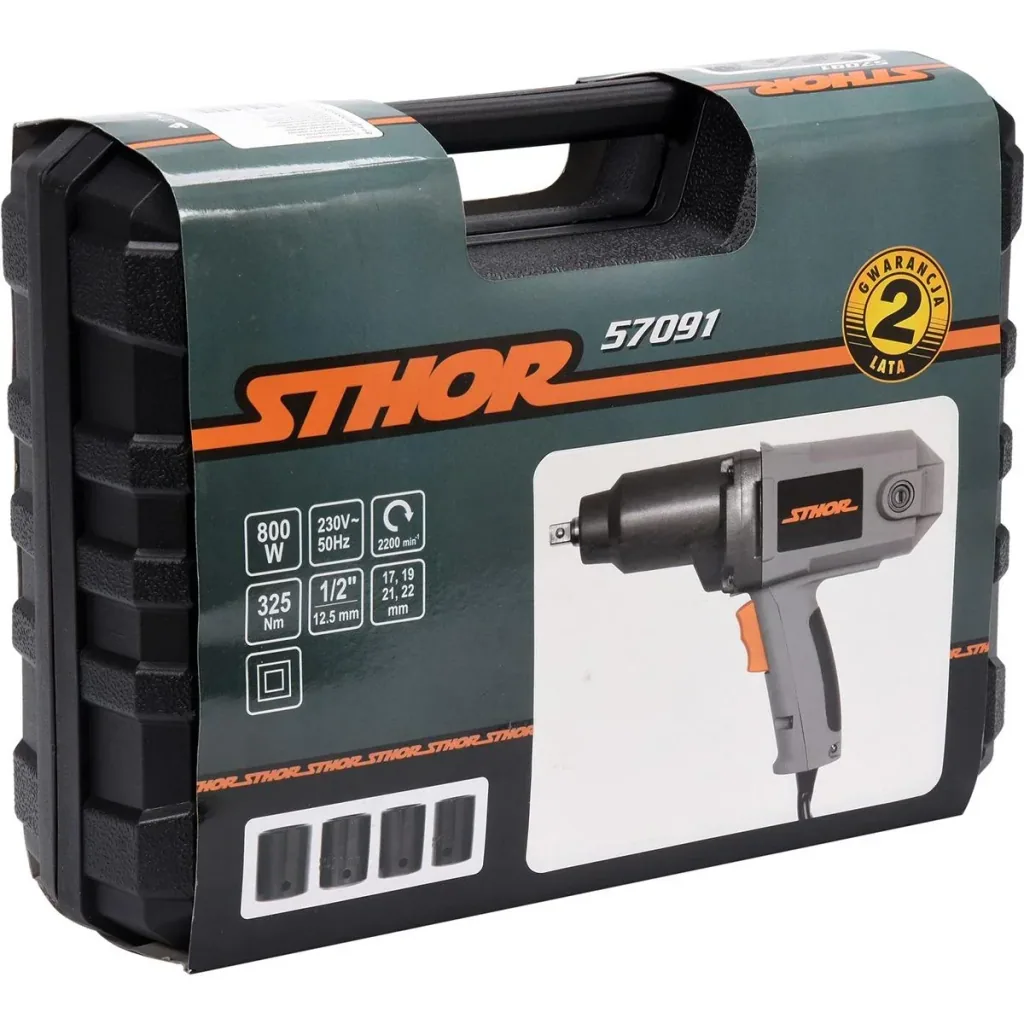 STHOR Elektro-Schlagschrauber - 800W - 325 Nm