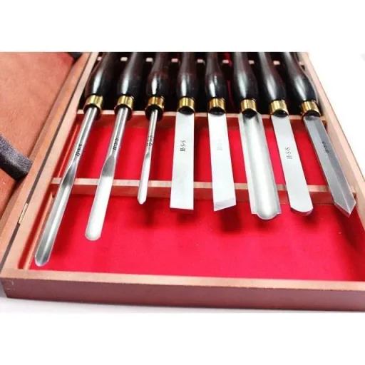 Profi-Drehmeißel-Set - 8-teilig - inklusive Koffer
