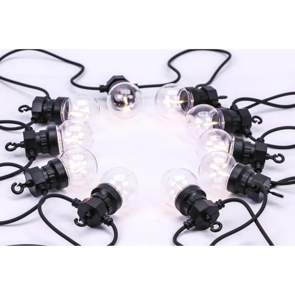 VT-71510 LED Prikkabel 5 Meter mit Stecker, 10x 0,6 W LED-Leuchten